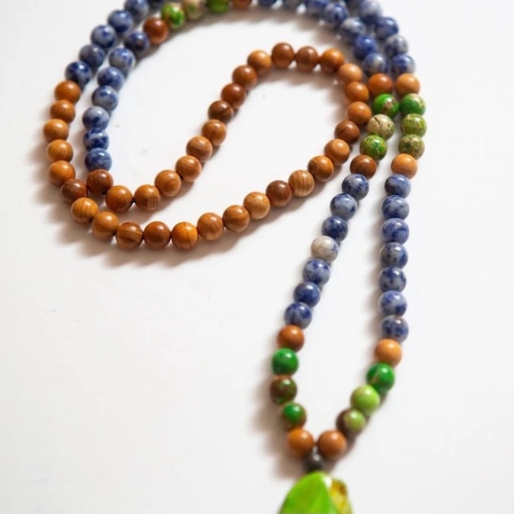 Jasper & Yew Healing Mala - Picture 5 of 7